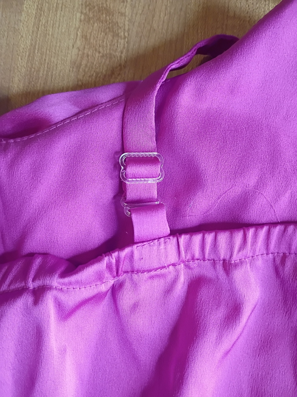 Fred David Magenta Ruffle Mini Dress - Picture 10 of 12